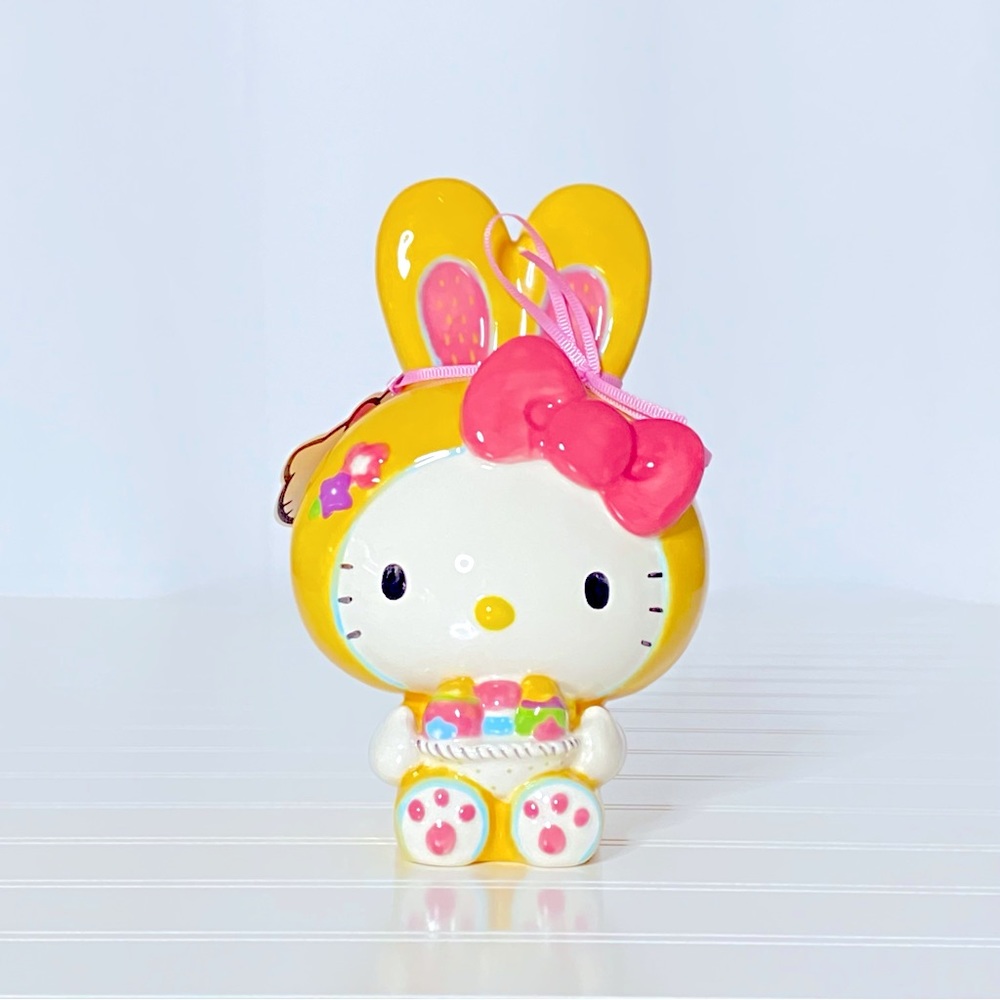Sanrio Hello Kitty x Blue Sky Ceramic Bunny Easter Eggs Limited Edition